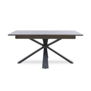 Saigon Extending Dining Table with Metal Base in  on Furniture Village